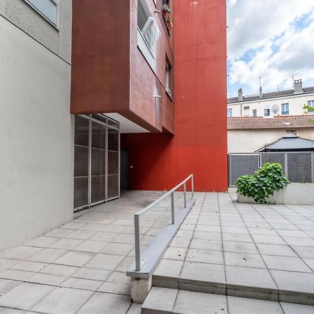 Superbe Appartement 1Min Metro7 Rez-De-Chaussee Ομπερβιλιέ Εξωτερικό φωτογραφία